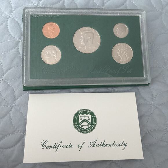 1998-S United States Mint 5 Coin Proof Set